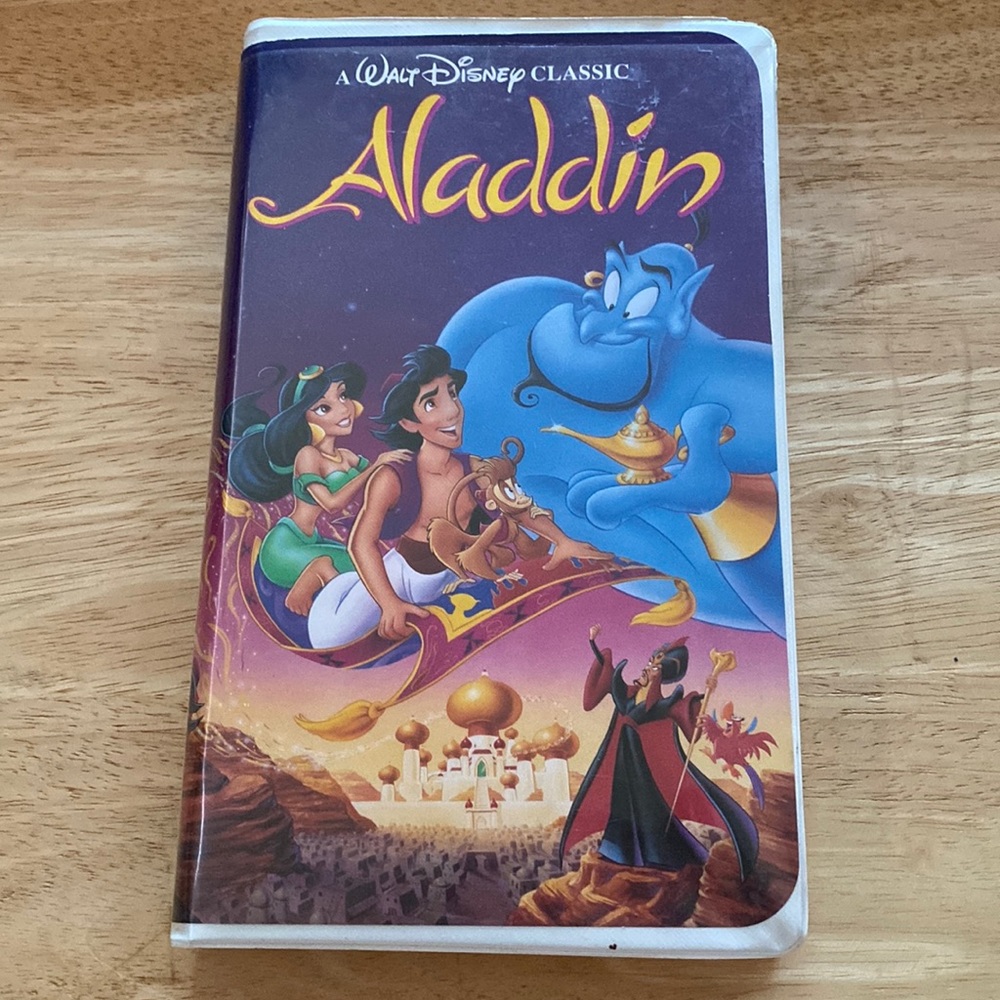 RARE with Proof of Purchase papers - Aladdin VHS